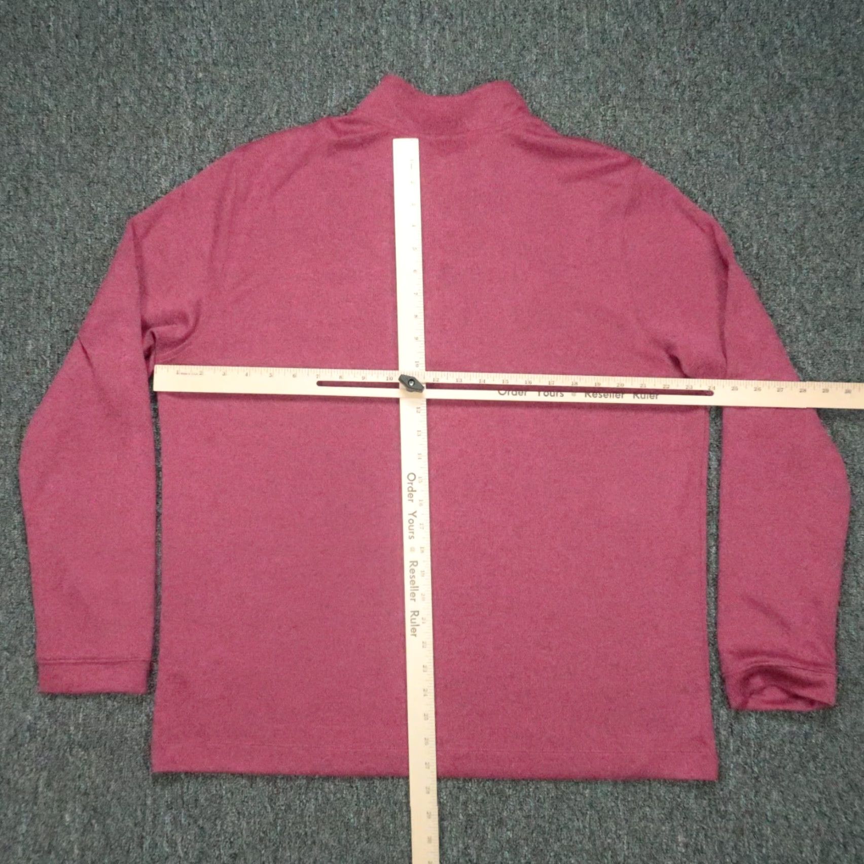 Rhone Rhone Pullover Men XL Purple Red 1/4 Zip Performance Sweater Jumper Size US XL / EU 56 / 4 - 5 Thumbnail