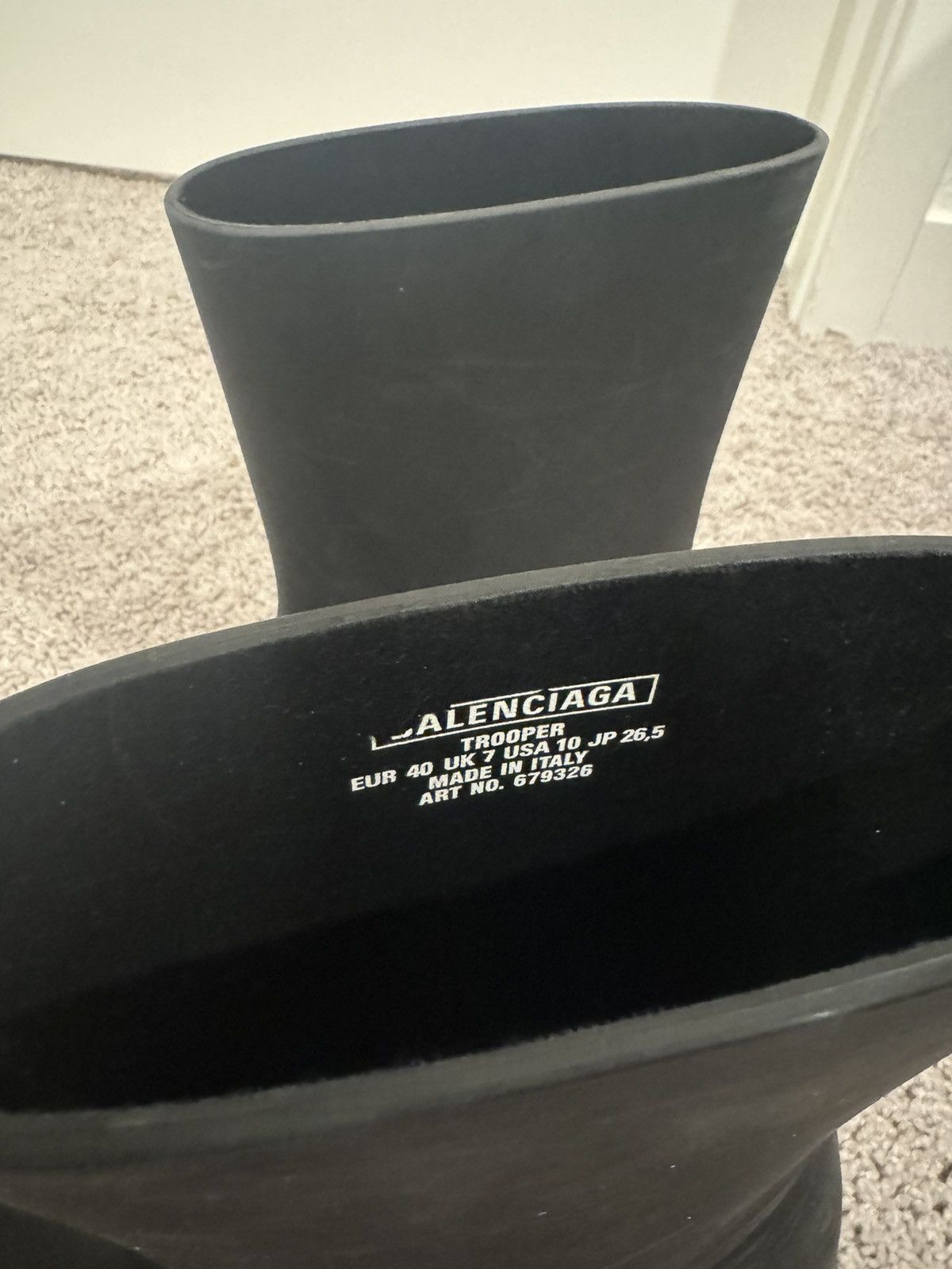 Balenciaga Balenciaga Trooper Boots Size US 10 / EU 43 - 5 Thumbnail