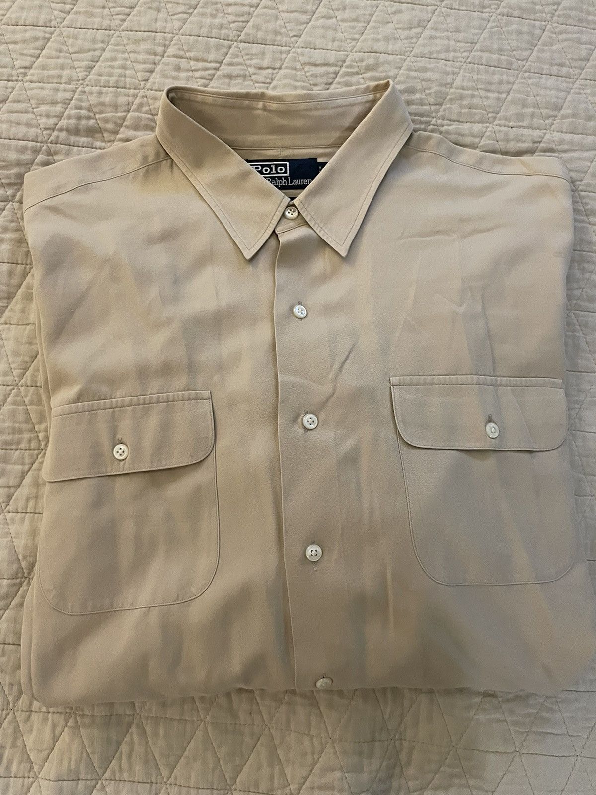 Polo Ralph Lauren × Vintage Vintage BENFORD Sport Shirt Size US XL / EU 56 / 4 - 1 Thumbnail