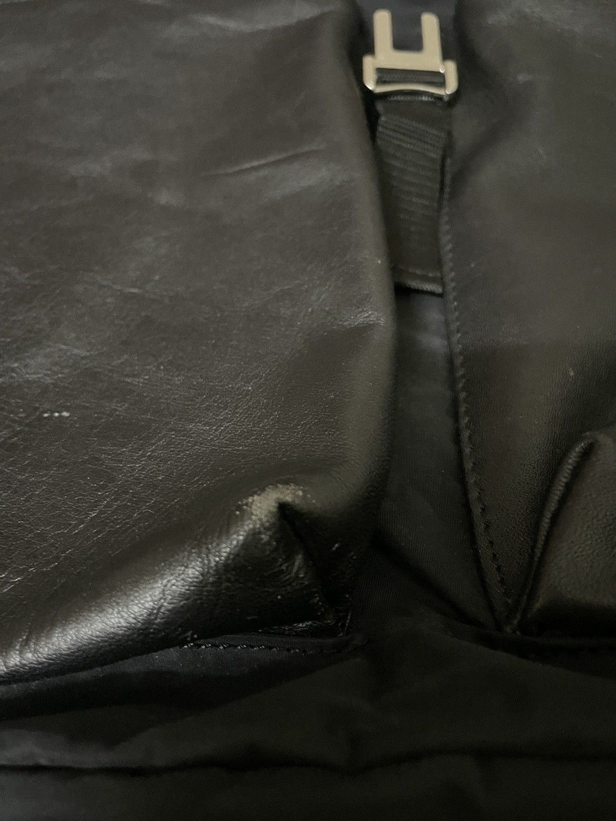 Japanese Brand × Yohji Yamamoto Y’saccs by Yohji Yamamoto Drawstring Backpack Size ONE SIZE - 9 Thumbnail