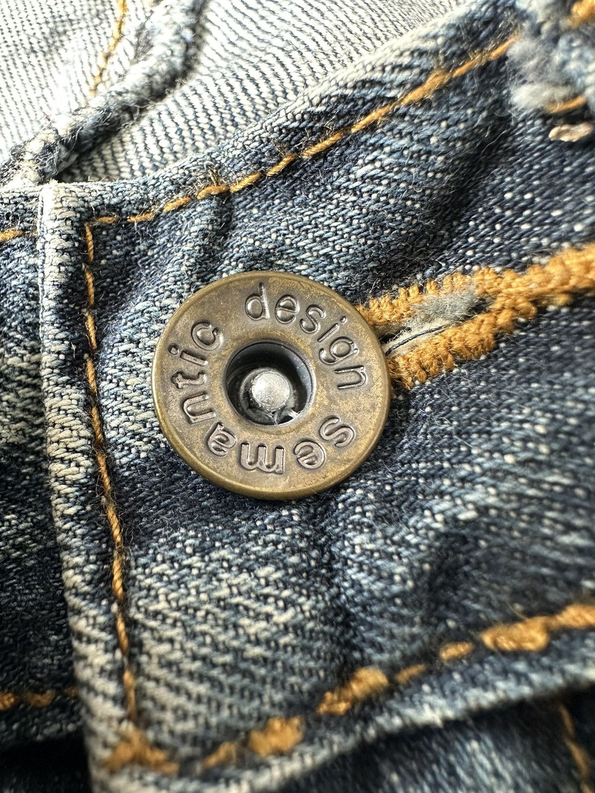 semanticdesign Early 00’s Semanticdesign mudmax paneled jeans Size US 30 / EU 46 - 11 Thumbnail