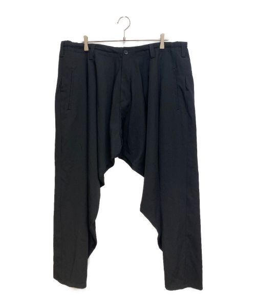 Yohji Yamamoto Yohji Yamamoto pour homme 23AW Inner thigh drape pants Size US 41 - 1 Thumbnail
