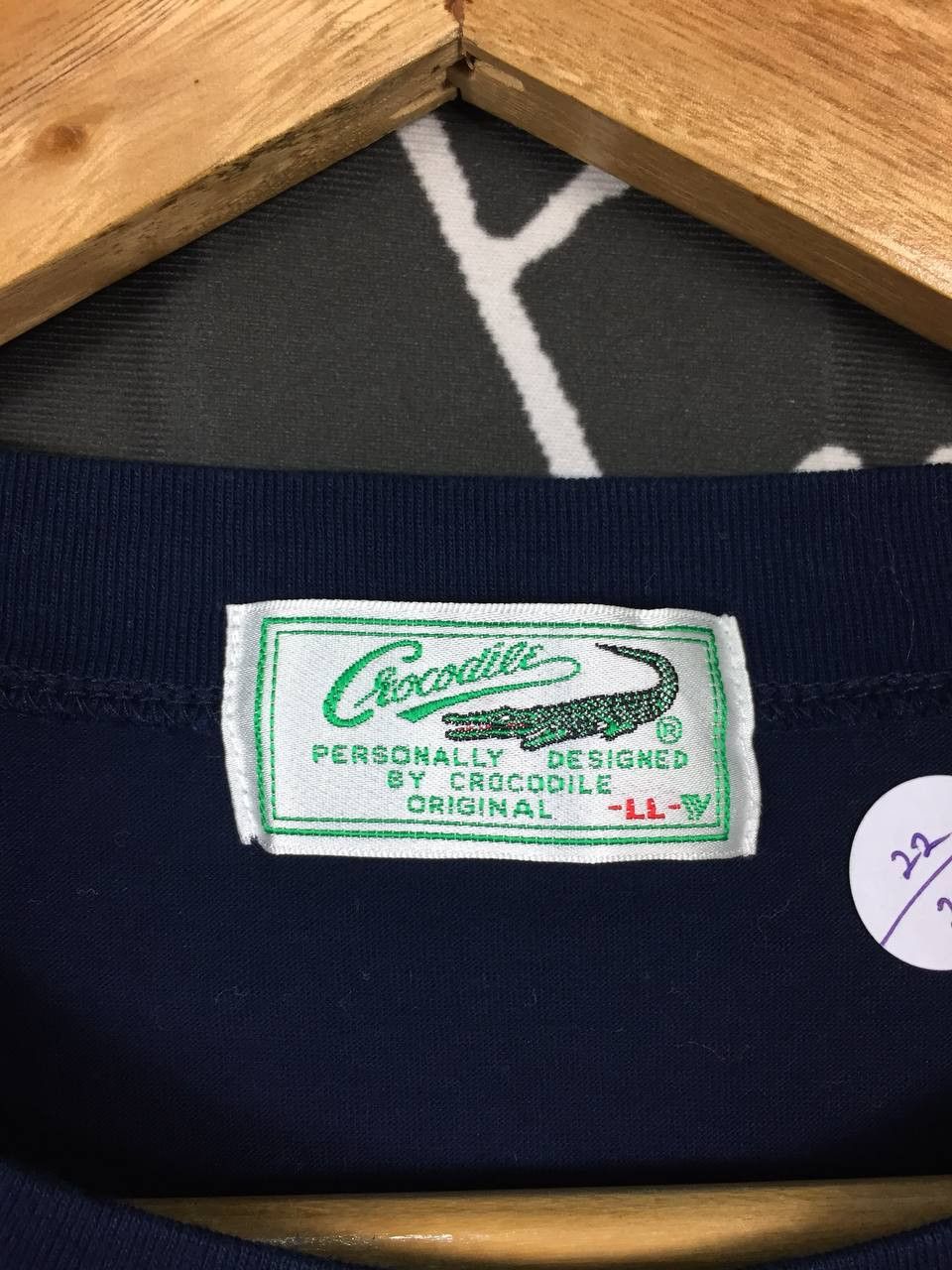 Designer × Vintage Vtg Crocodile Classic Style Single Stitch Pocket Tee Size US XL / EU 56 / 4 - 8 Thumbnail