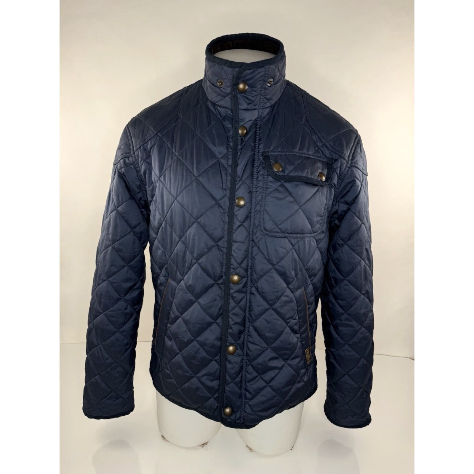 Polo Ralph Lauren Polo Ralph Lauren Quilted Full Zip Ranch Field Chore Barn Mens M Jacket Size US M / EU 48-50 / 2 - 2 Thumbnail