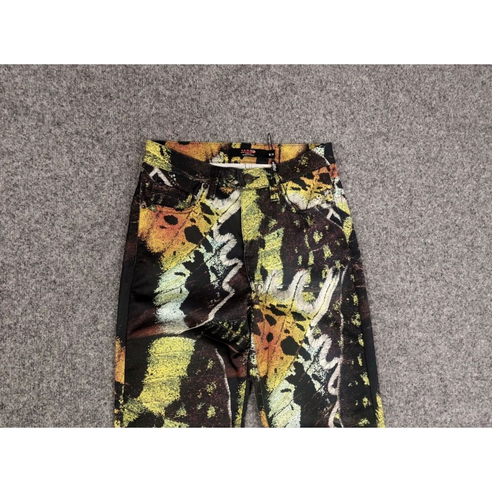 Jaded London VINTAGE Jaded London volare butterfly print satin Pants Y2K Style Size 42" / US 20 - 4 Thumbnail