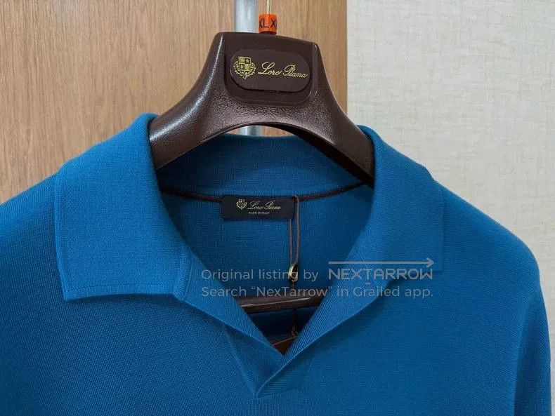 Loro Piana Loro Piana Wish Wool Knit Polo. Size US XL / EU 56 / 4 - 4 Thumbnail