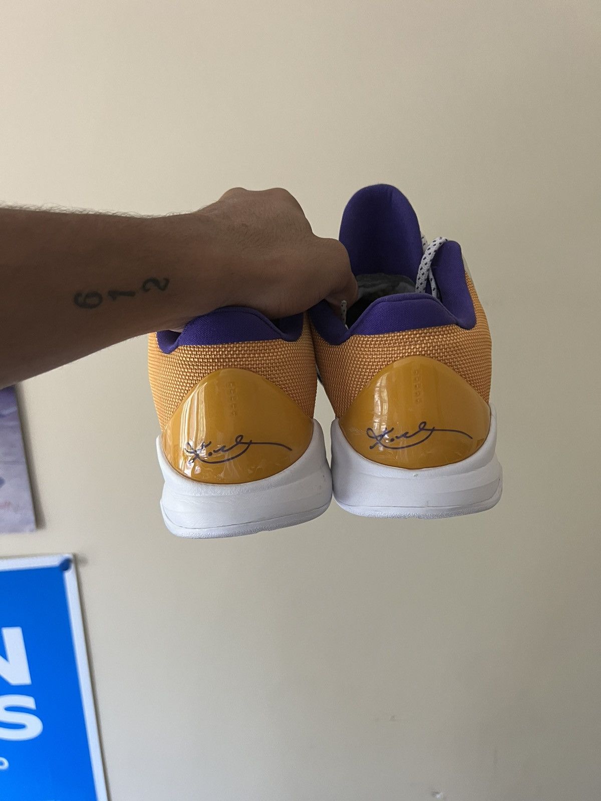 Nike Nike Kobe V Lakers Size US 13 / EU 46 - 7 Thumbnail