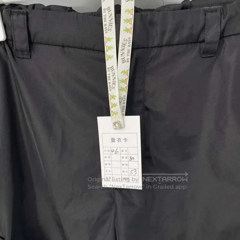 Prada Prada Black Nylon Cargo Shorts for Men. Size US 27 - 6 Thumbnail