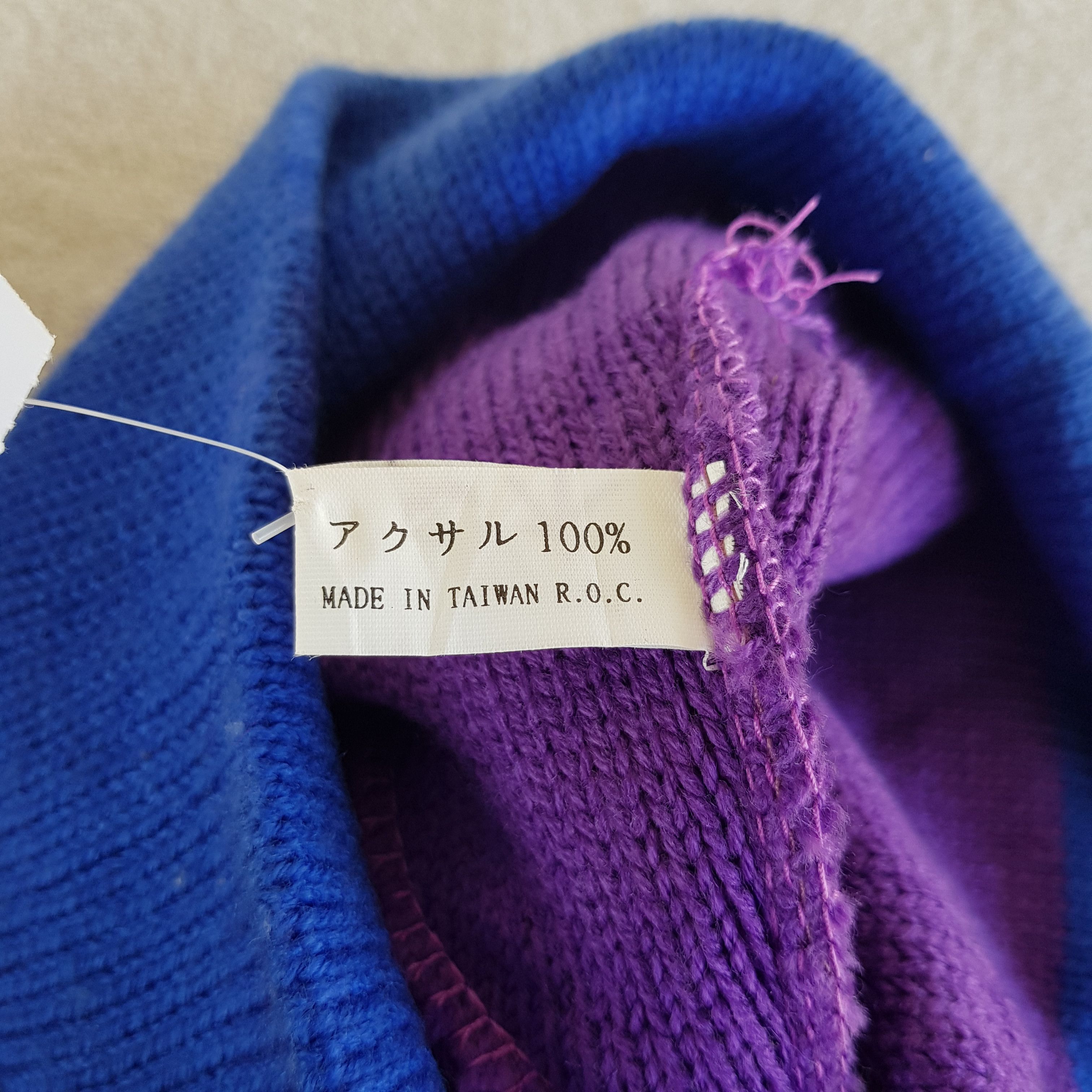 Japanese Brand Vintage 90s Japanese Beanie Aztec Snow Caps Hats. Size ONE SIZE - 6 Thumbnail