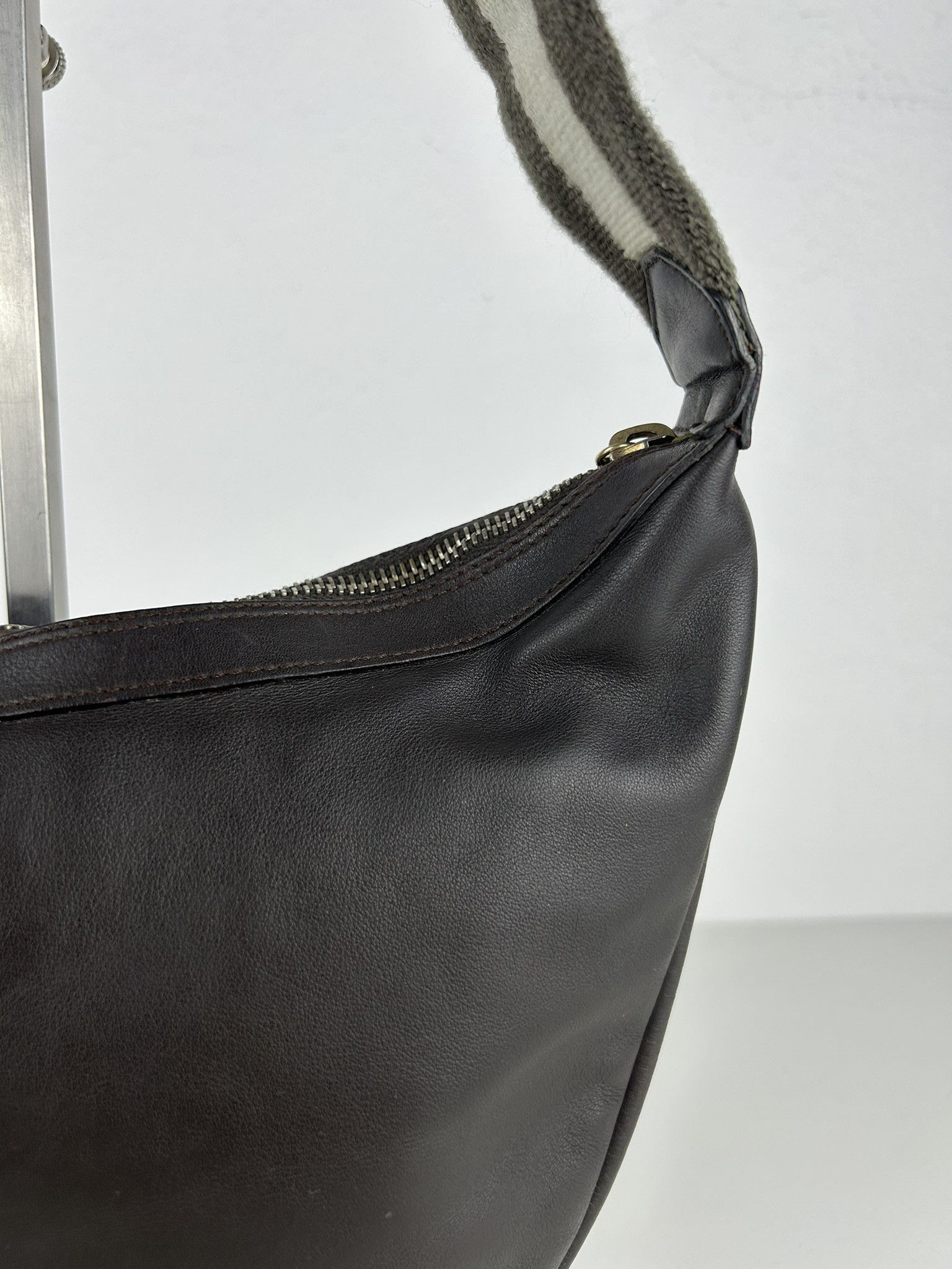 Gucci Vintage Gucci leather shoulder bag Size ONE SIZE - 14 Thumbnail