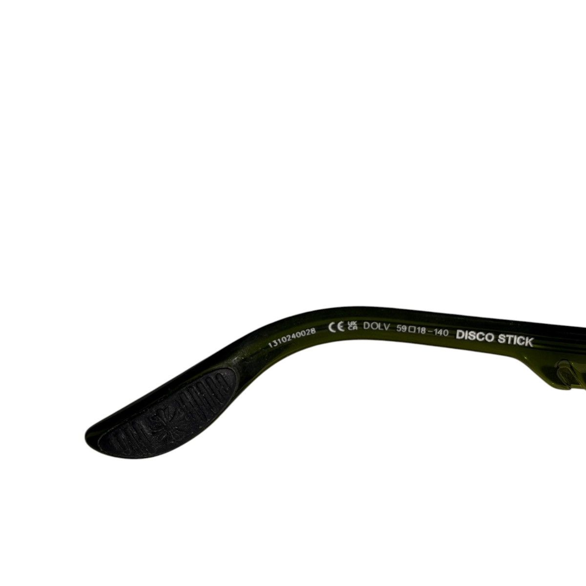 Chrome Hearts Disco stick green sunglasses clear frame Size ONE SIZE - 8 Thumbnail