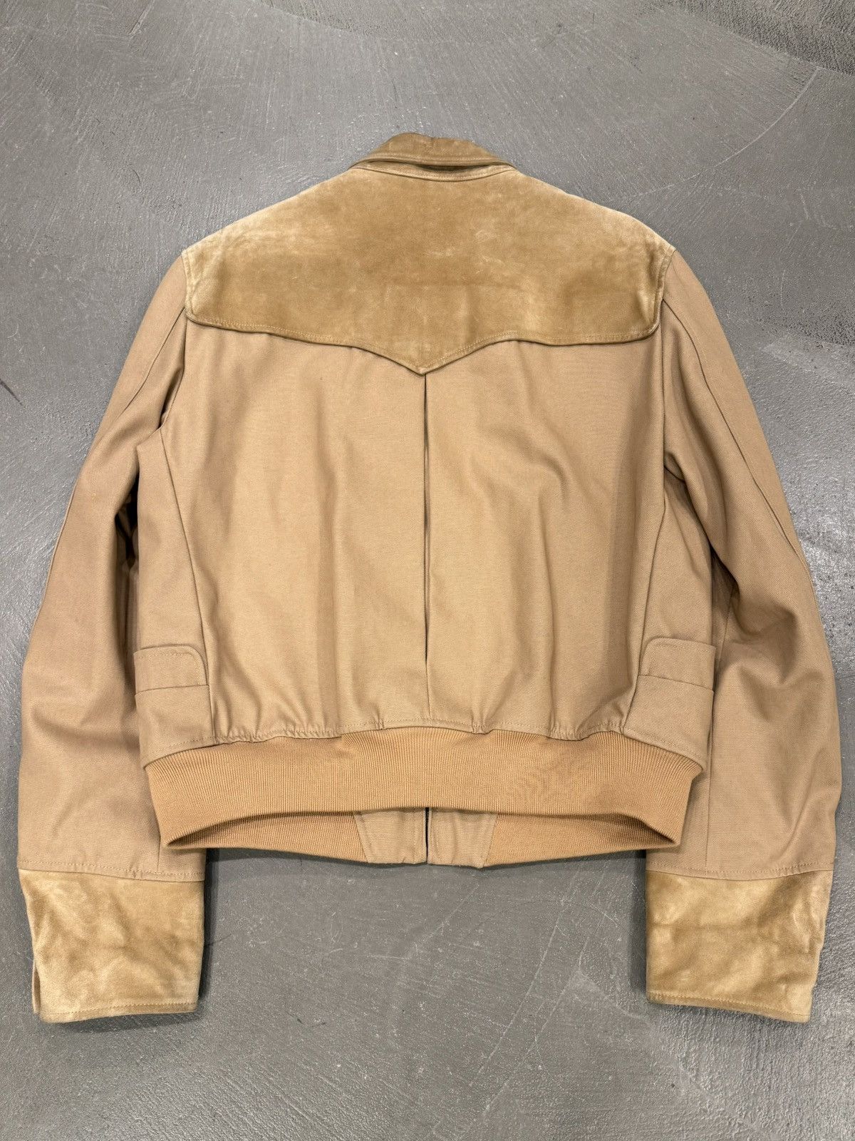 Gucci S/S2004 Gucci Tom Ford runway western suede leather jacket Size US L / EU 52-54 / 3 - 2 Thumbnail