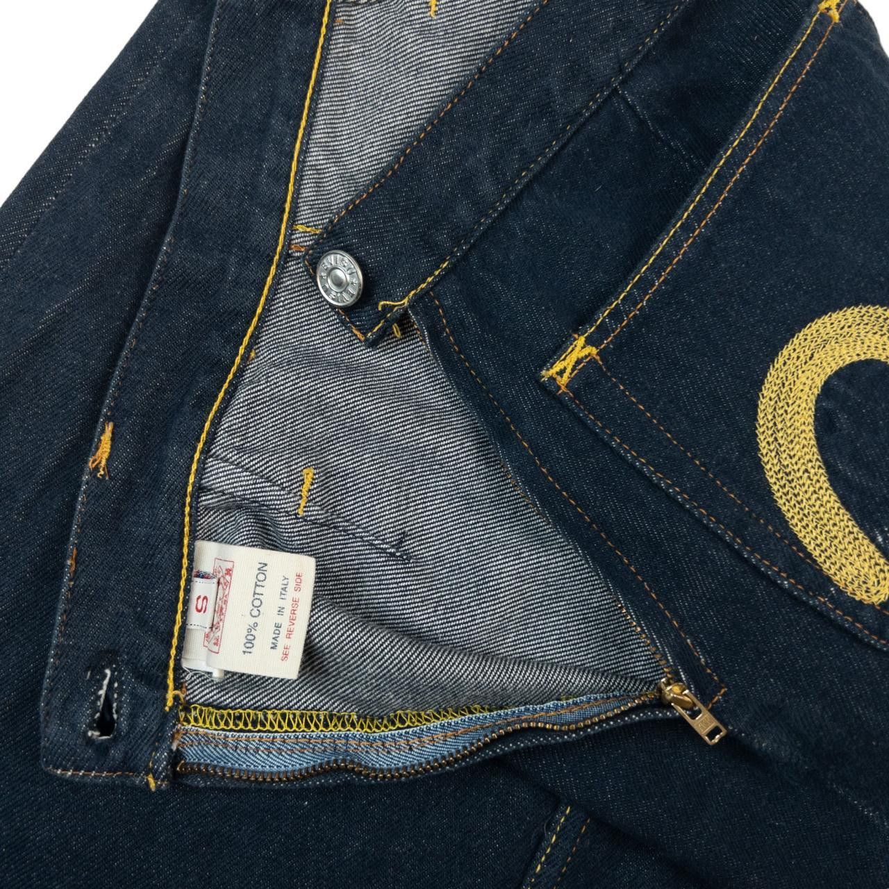 Evisu Vintage Evisu Double Gull Japanese Denim Midi Skirt Size W26 Size 26" / US 2 / IT 38 - 3 Thumbnail