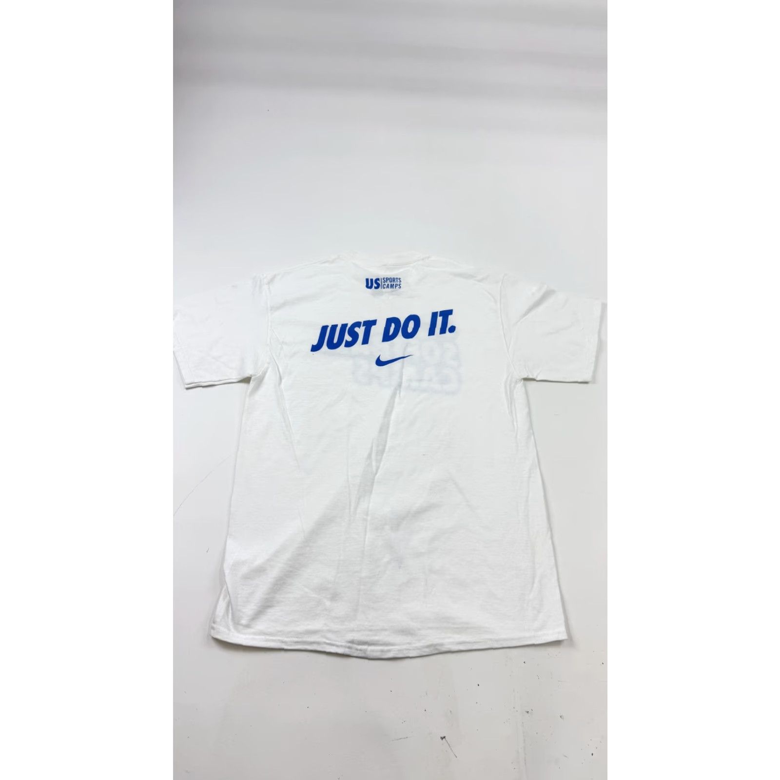 Nike Nike Softball Camps Shirt Mens Adult Medium White Graphic Print Just Do It US Sports Camps Tee Size US M / EU 48-50 / 2 - 4 Thumbnail
