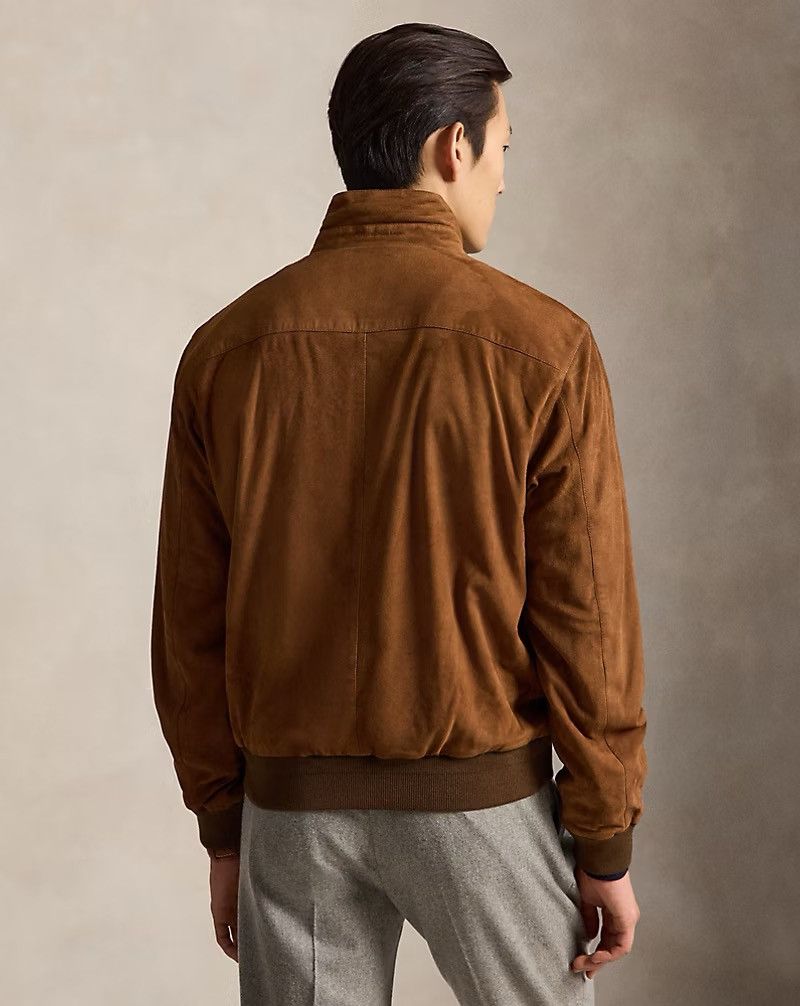Polo Ralph Lauren Polo Ralph Lauren The Charleton Suede Jacket Bomber Size XL. Size US XL / EU 56 / 4 - 3 Thumbnail