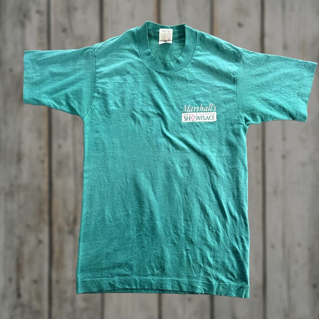 Fruit Of The Loom VINTAGE Marshalls Showplace Shirt Mens Small Fruit of the Loom Promo 90s Tee Size US S / EU 44-46 / 1 - 1 Thumbnail