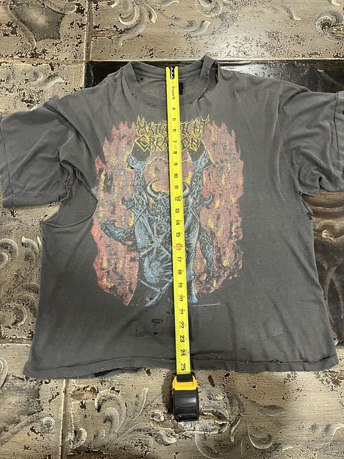 Vintage 1991’ Malevolent Creation Vintage Rock Tee Size US M / EU 48-50 / 2 - 9 Thumbnail