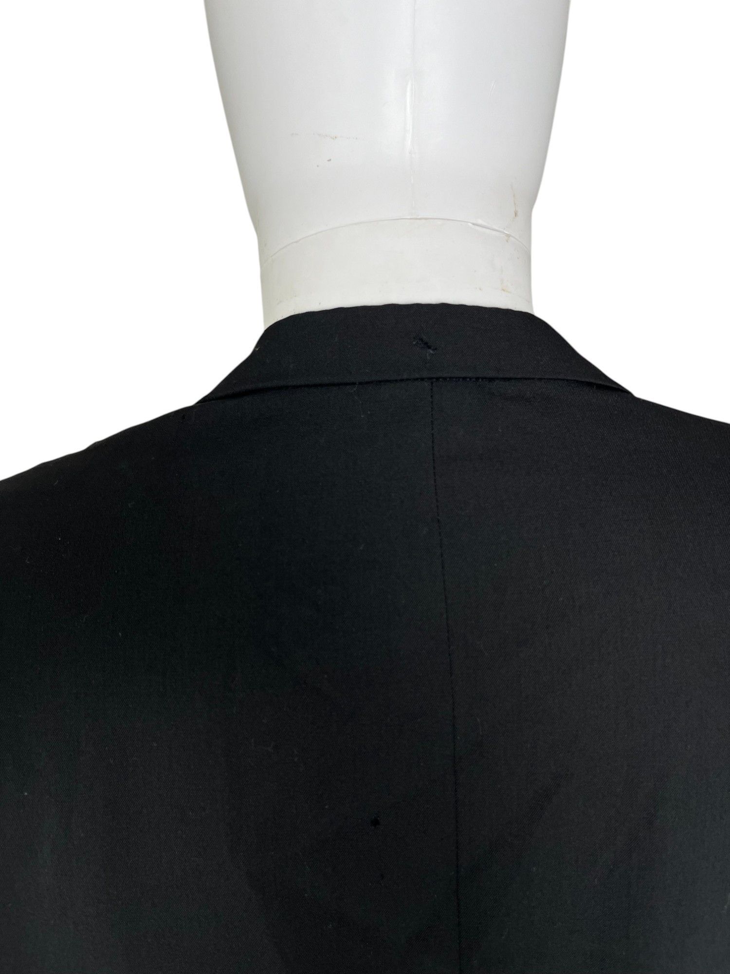 Comme des Garcons Homme AD 1991 Black Wool Deer Blazer Size 48R - 6 Thumbnail