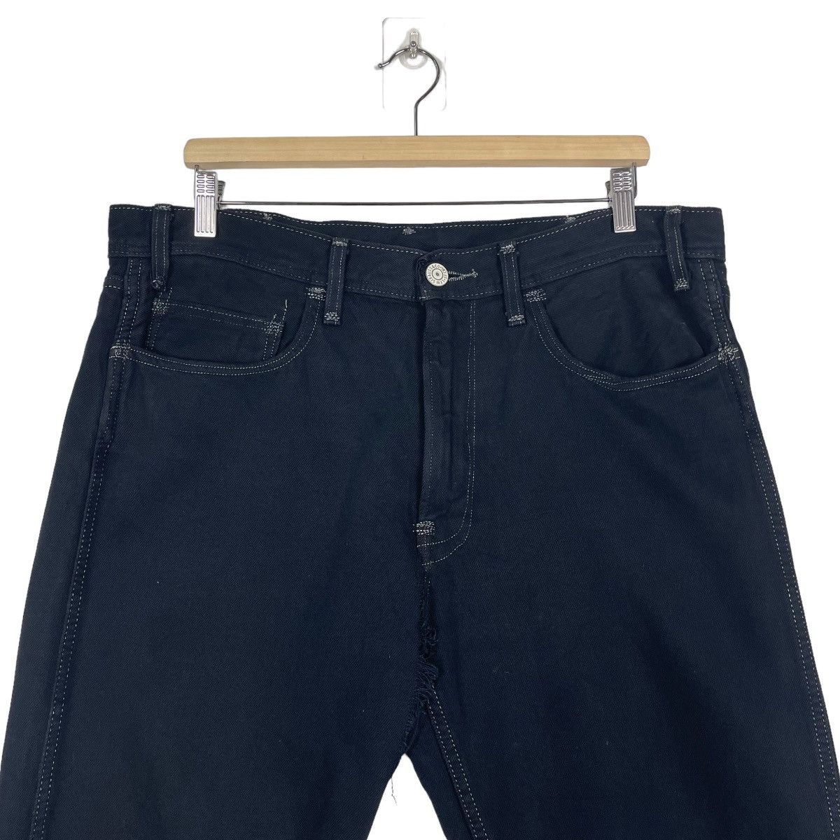 Levi's × Vintage LEVIS RED BLACK DENIM JEANS Size US 38 / EU 54 - 3 Thumbnail