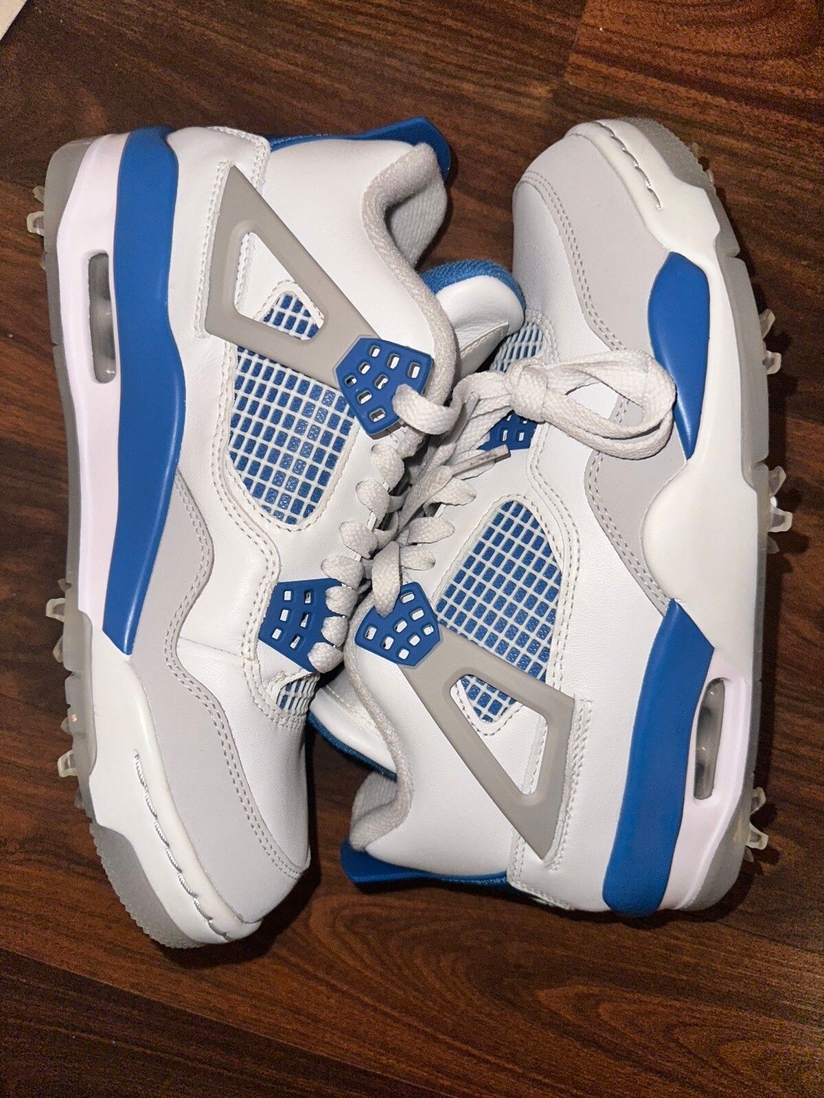 Nike Jordan 4 Golf 'Military Blue' | Grailed