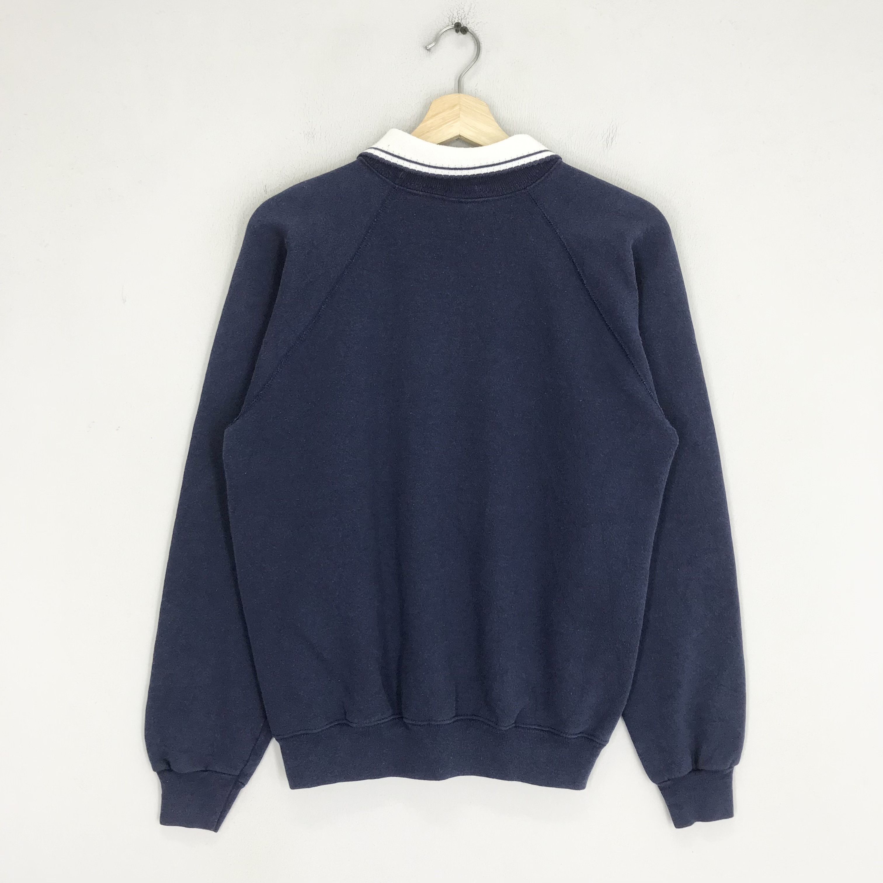 Vintage Vintage 90s Morning Sun Blue Sweatshirt - 391 Size US M / EU 48-50 / 2 - 2 Thumbnail