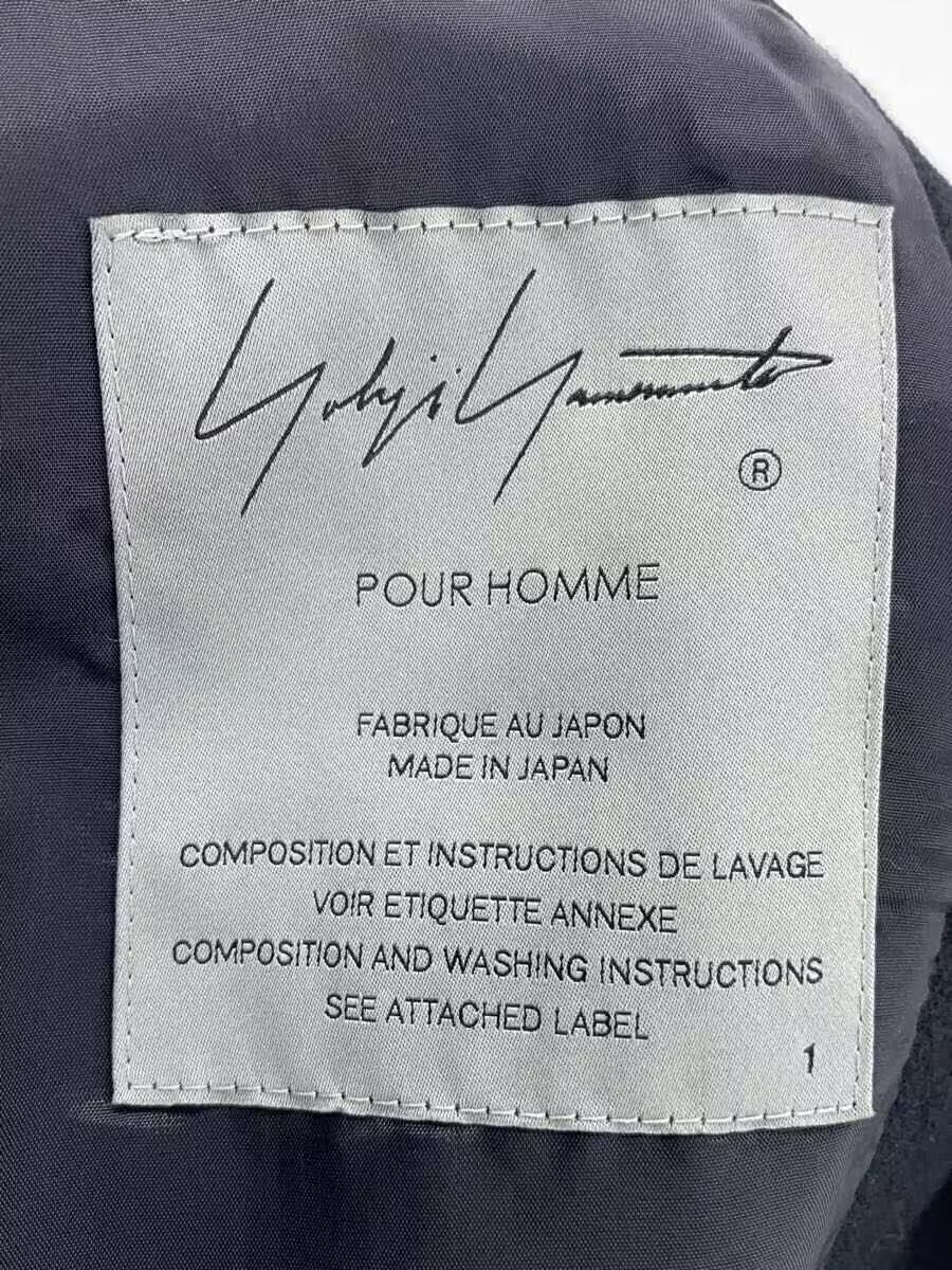 Yohji Yamamoto YOHJI YAMAMOTO POUR HOMME/HJ-C37-146 Stand Collar Coat Size US S / EU 44-46 / 1 - 3 Thumbnail