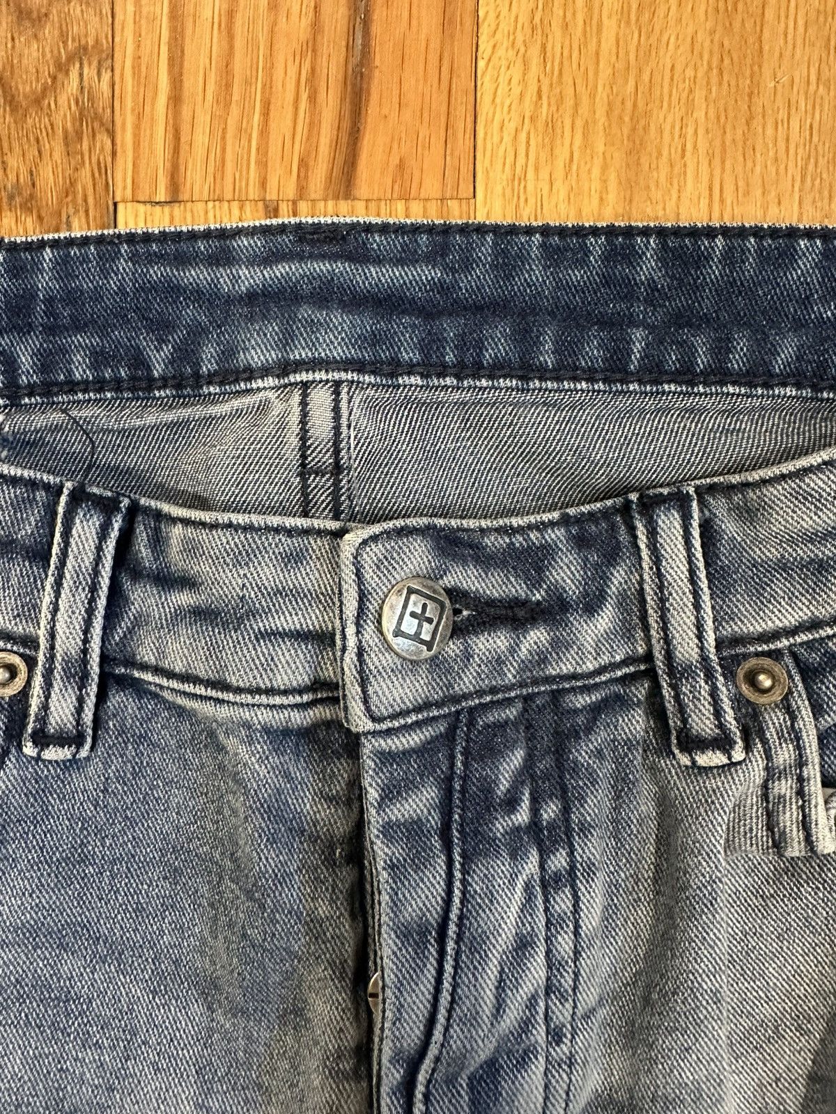 Ksubi Ksubi Distressed Blue Denim Jeans Size 32 Size US 32 / EU 48 - 3 Thumbnail