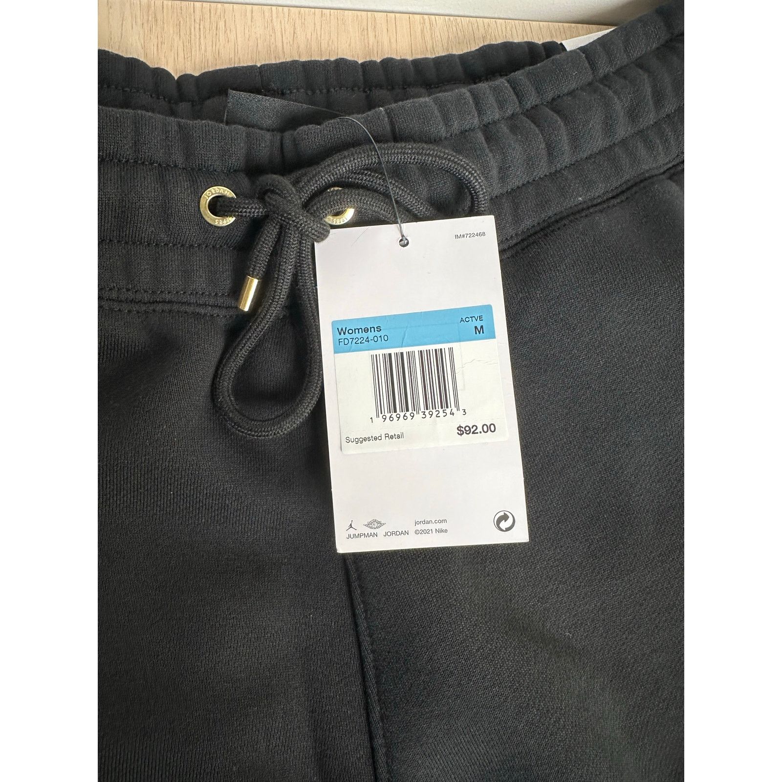 Jordan Brand Black Jordan Sweatpants FD7224-010 Size M - NEW Size 28" / US 6 / IT 42 - 9 Thumbnail