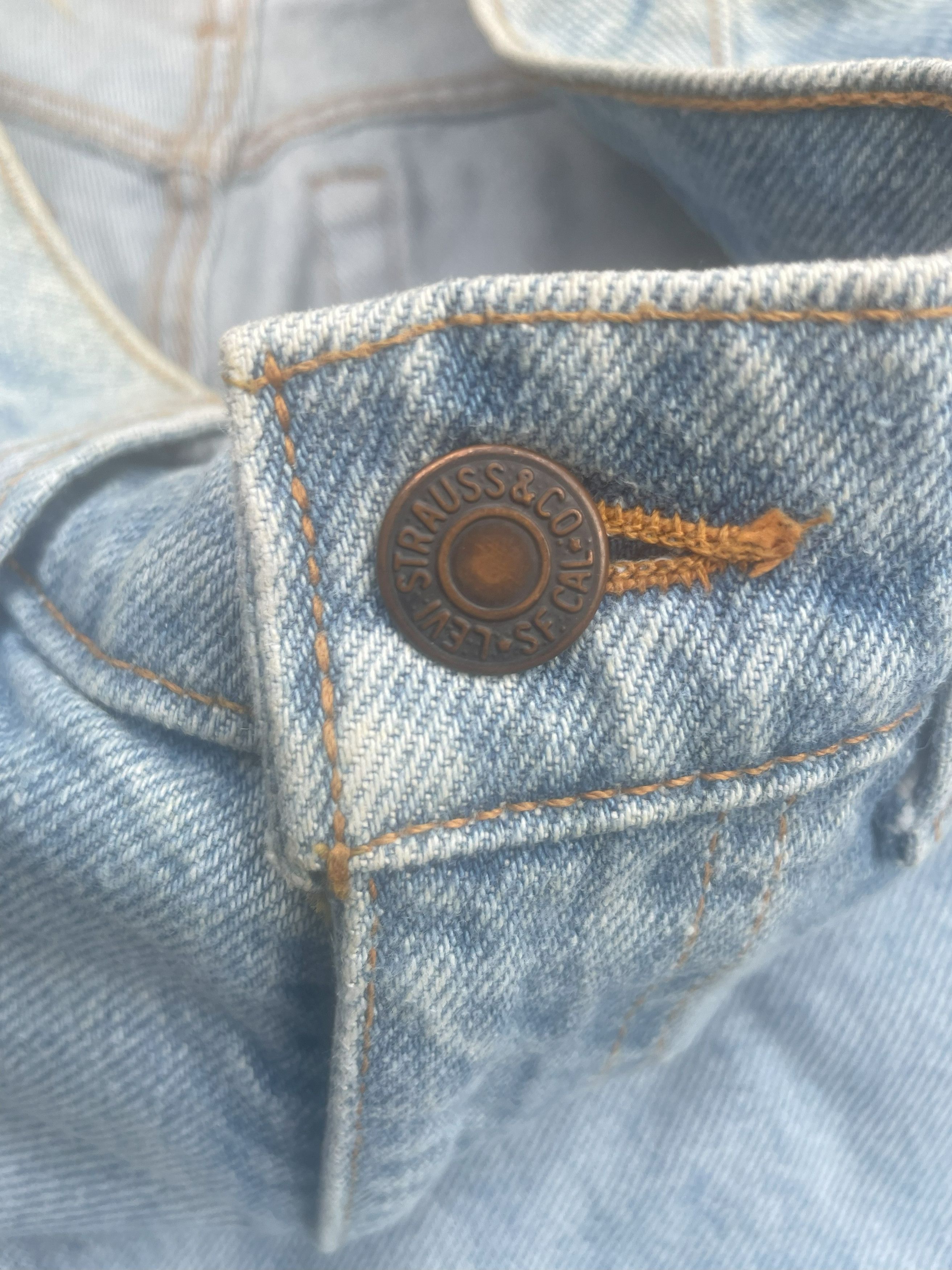 Levi's Vintage 1998 Levis 610 With Tag Size 29" - 15 Thumbnail