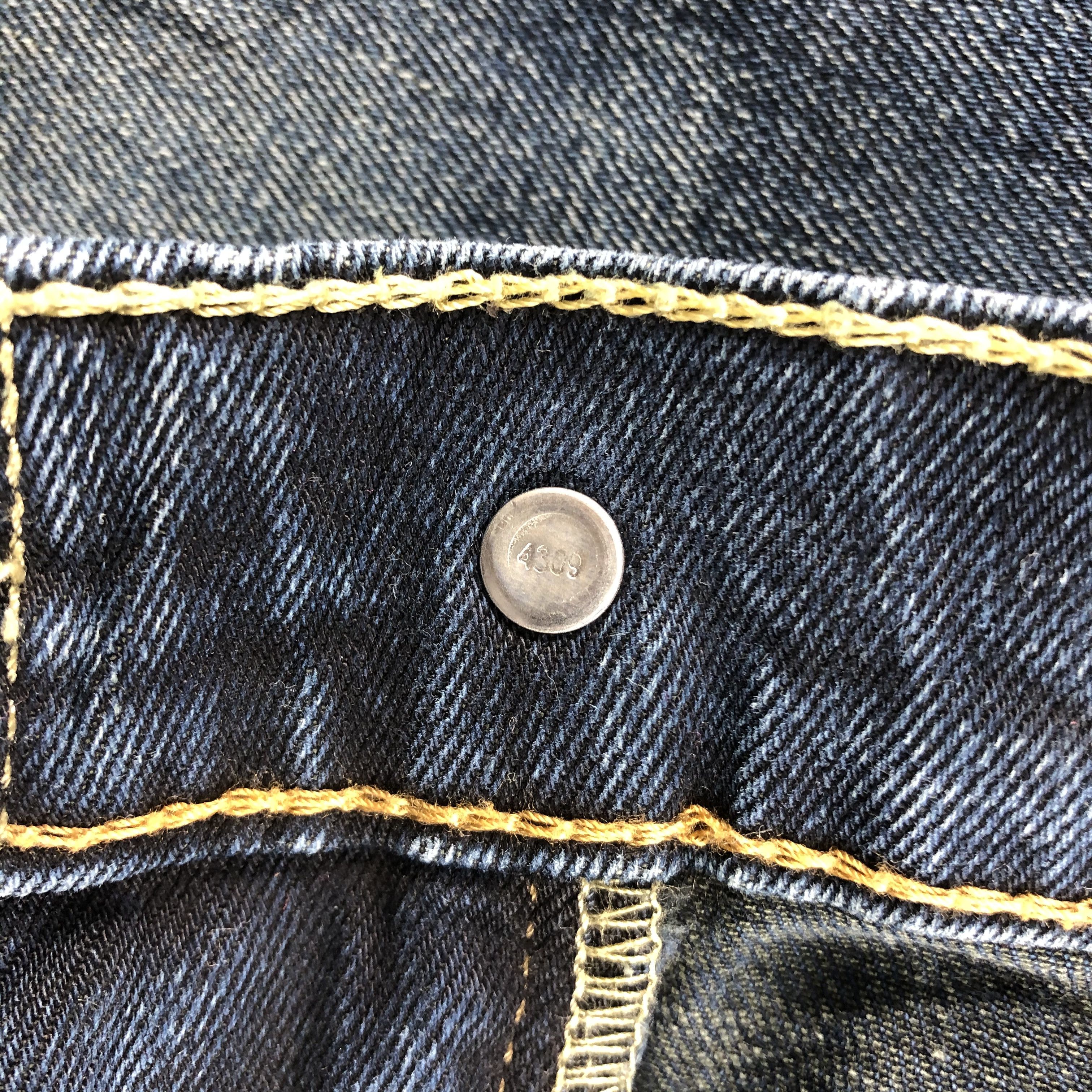 Levi's Vintage Blue Wash Levis 514 Jeans-J2143 Size US 33 - 8 Thumbnail