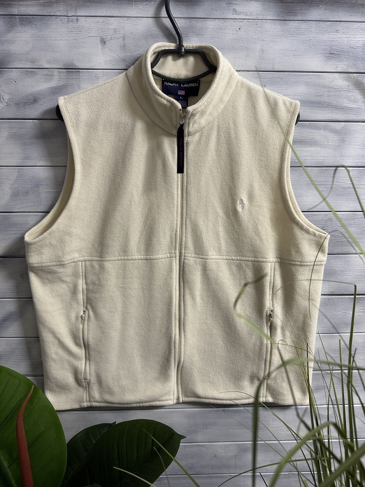 Ralph Lauren Rare Vintage Fleece Vest Ralph Lauren Polo Sport Ski Outdoor Size US L / EU 52-54 / 3 - 1 Thumbnail