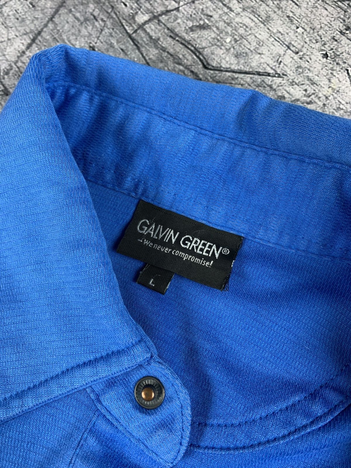 Galvin Green Vintage Galvin Green Polo Shirt Buttons Logo designer Size US L / EU 52-54 / 3 - 7 Thumbnail