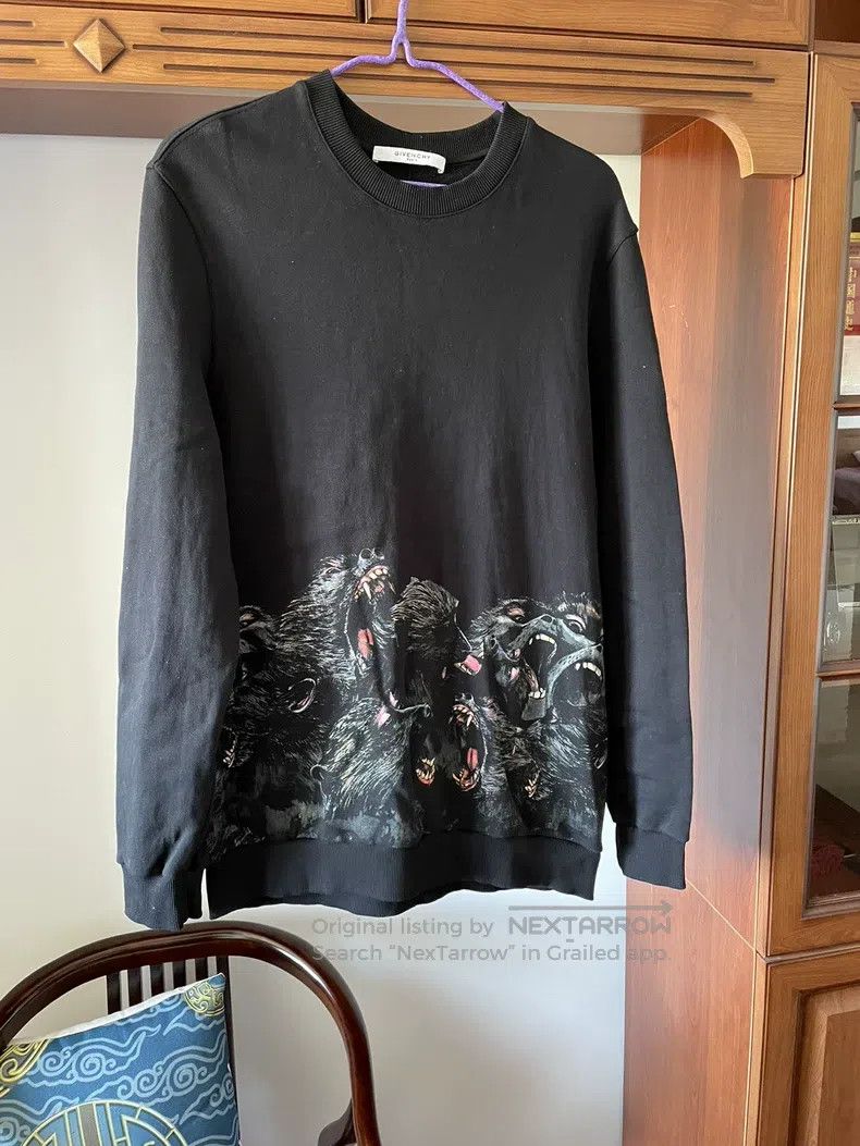Givenchy Givenchy Space Cotton Lace Sweatshirt Size US M / EU 48-50 / 2 - 1 Thumbnail