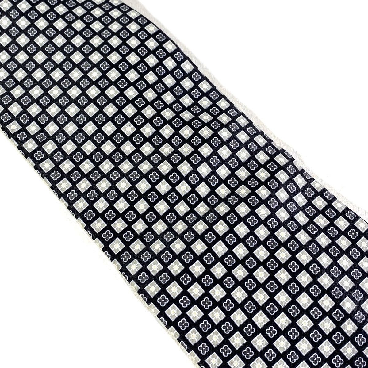 Hugo Boss Cravate Carreaux Graphique Vintage Hugo Boss (Soie) Size ONE SIZE - 4 Thumbnail