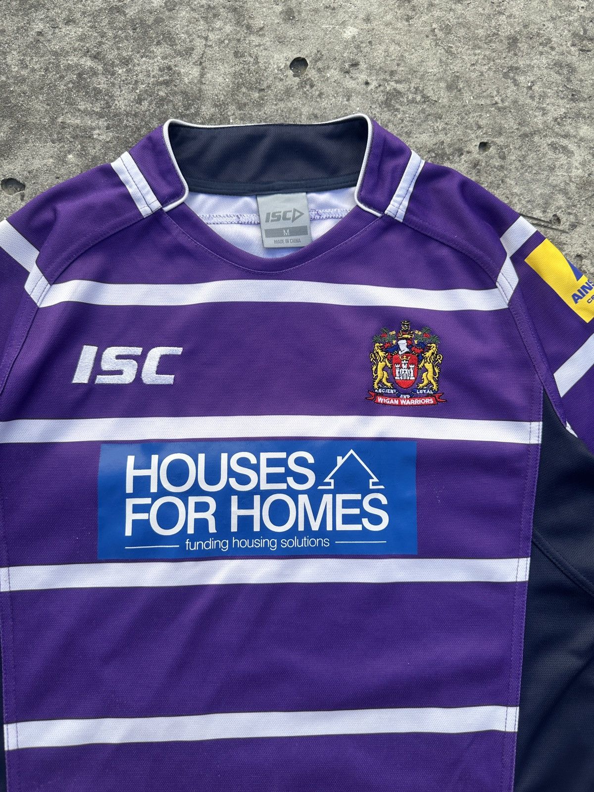 Vintage ISC Wigan Warriors Rugby Jersey Rare Vintage M UK Sport Size US M / EU 48-50 / 2 - 2 Thumbnail