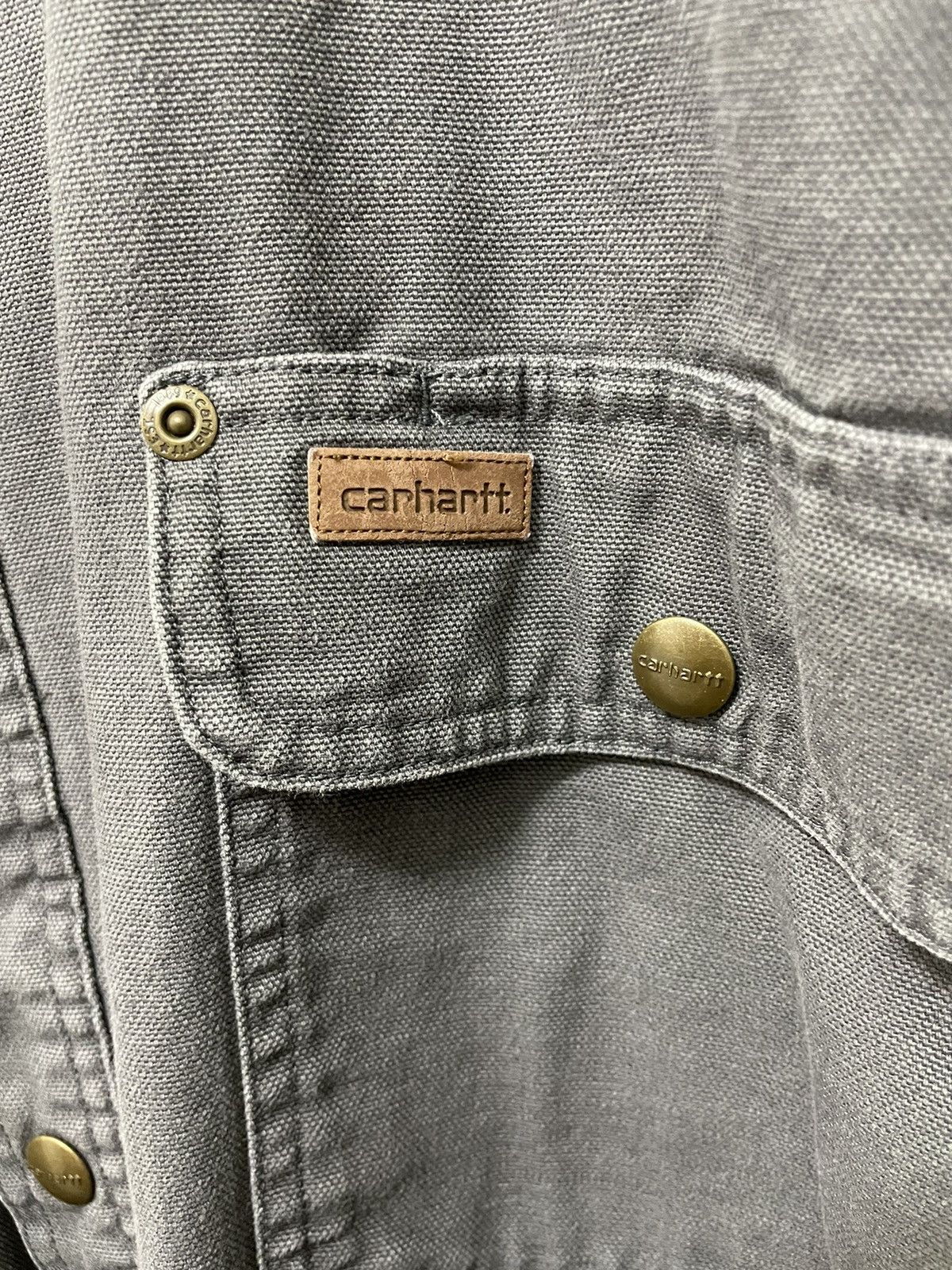 Carhartt Carhartt Rugged Flex Canvas Fleece-Lined Jacket Size US XL / EU 56 / 4 - 6 Thumbnail