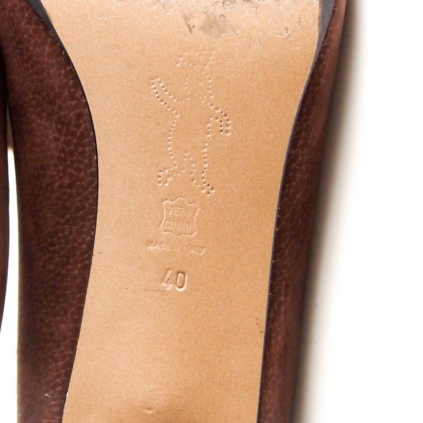 Marni Marni Mary Jane Sandals Brown Suede Womens US 10 EU 40 Size US 10 / IT 40 - 8 Thumbnail