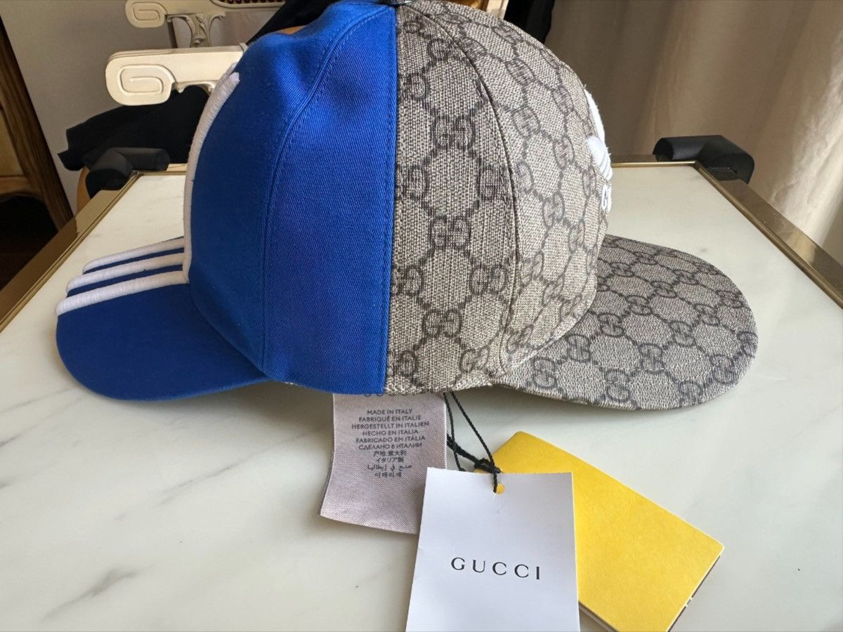 Gucci Gucci x Adidas Double Sided Baseball Hat Size ONE SIZE - 5 Thumbnail