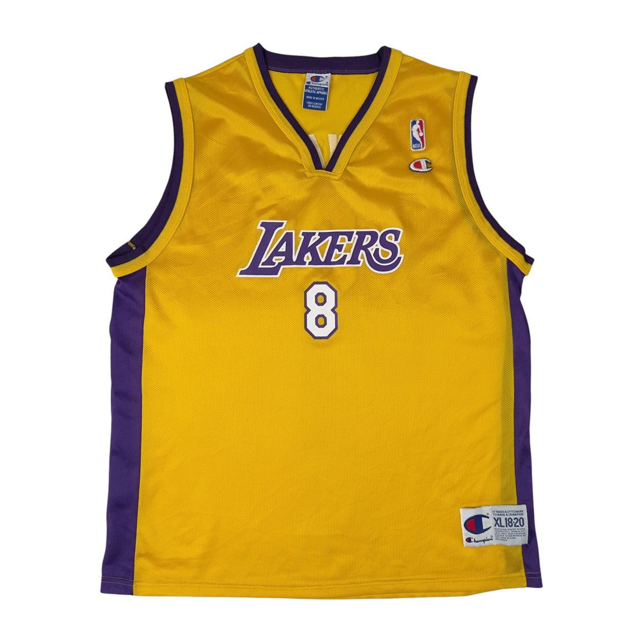 Champion 90s Kobe Bryant Champion Jersey LA Lakers Youth XL Mens M Size US M / EU 48-50 / 2 - 1 Thumbnail