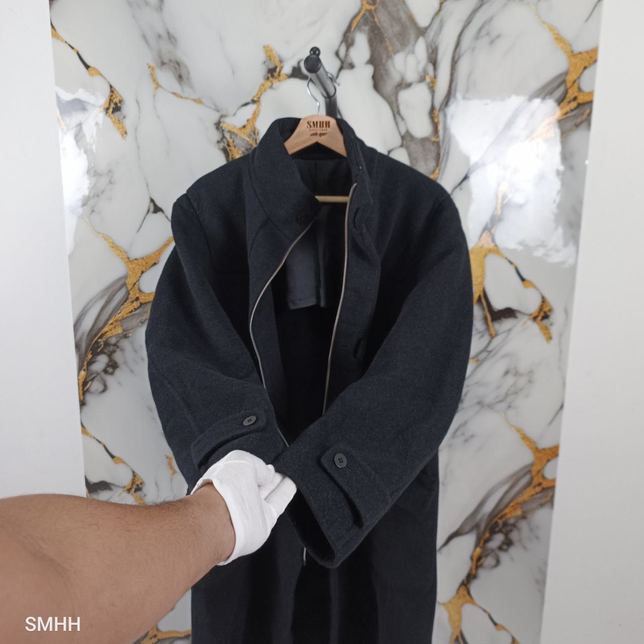 Yohji Yamamoto 🔥 Ultra Rare Yohji Yamamoto A.A.R × D’Urban Military Coat Size US L / EU 52-54 / 3 - 11 Thumbnail