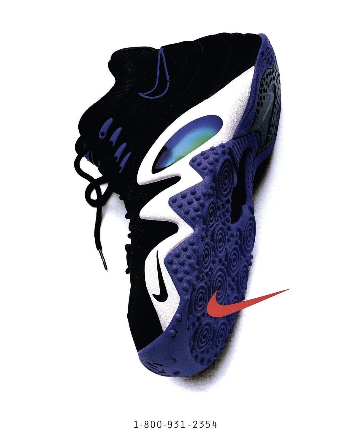 Nike Nike Zoom Flight 5 Jason Kidd Black Size 9.5 Size US 9.5 / EU 42-43 - 14 Thumbnail