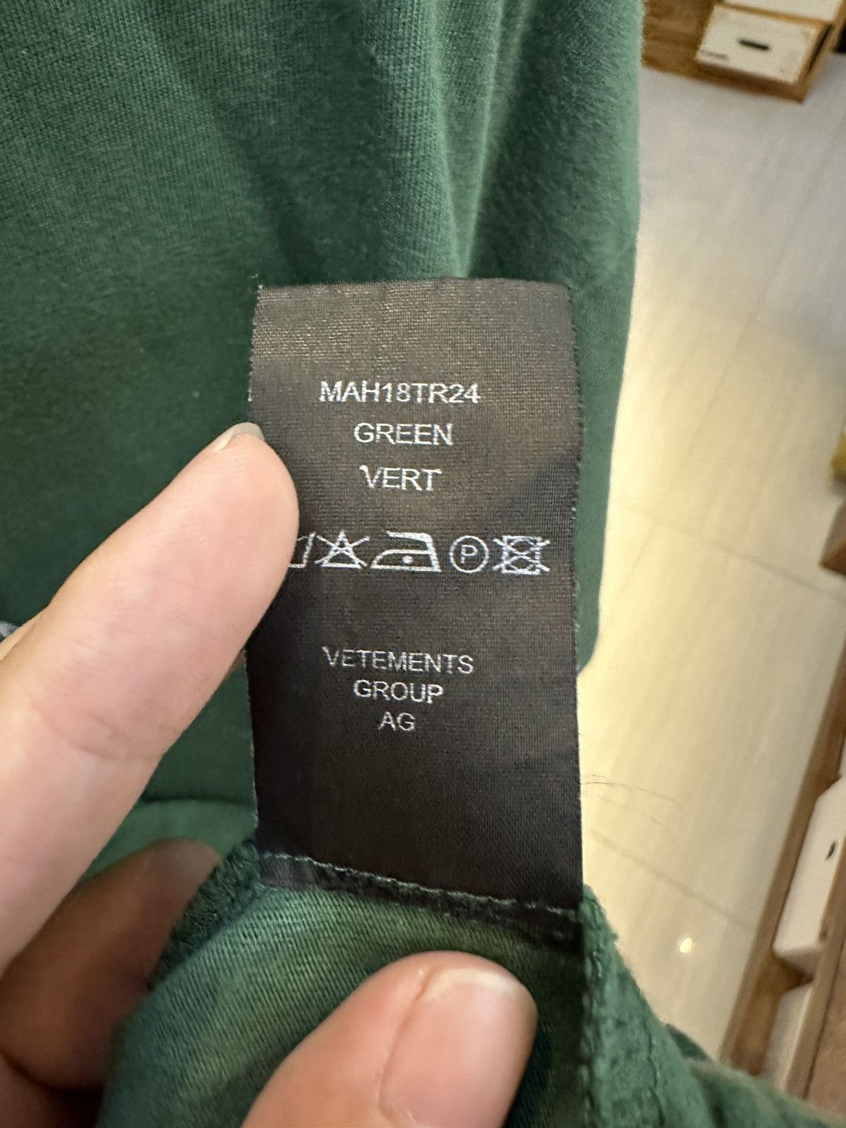 Vetements vetements germany shirt Size US M / EU 48-50 / 2 - 7 Thumbnail