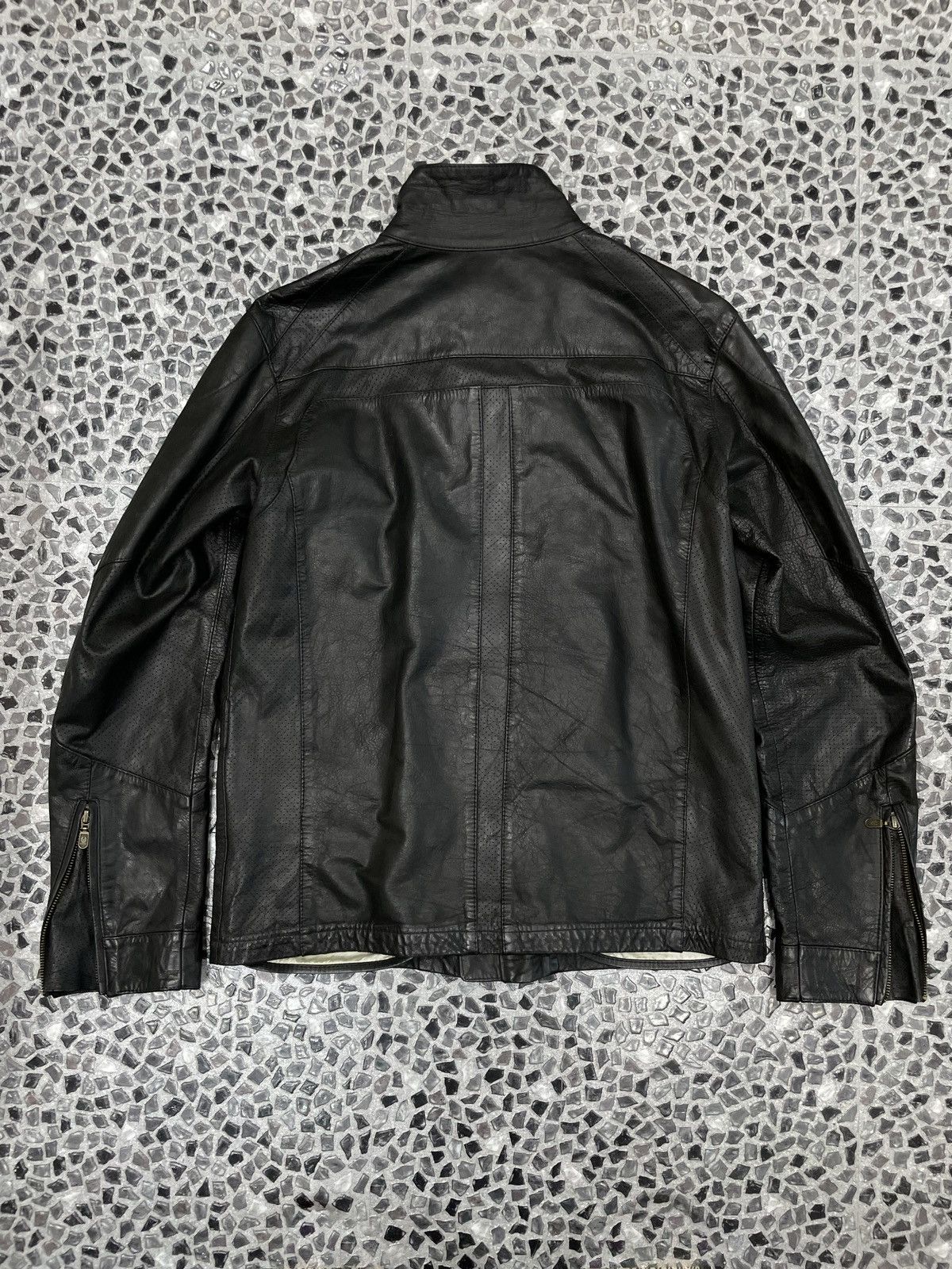 Belstaff Belstaff Gold Label Black Leather Jacket Size US L / EU 52-54 / 3 - 2 Thumbnail
