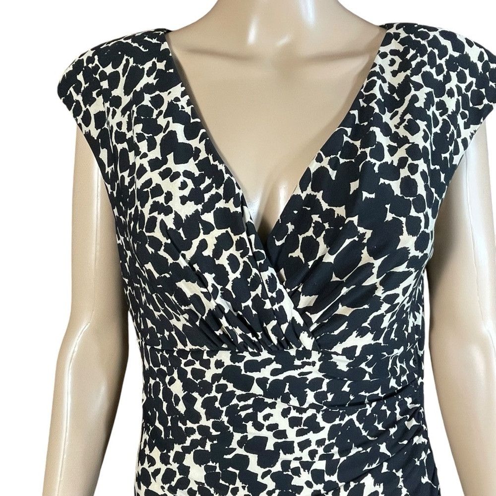 Ralph Lauren Ralph Lauren Faux Wrap Animal Print Dress Size 10 Size L / US 10 / IT 46 - 2 Thumbnail