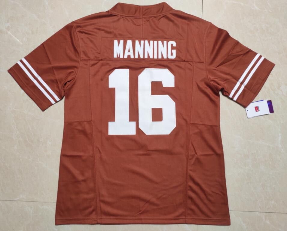 Other Men's Texas Longhorns #16 Arch Manning Orange Jersey Size US M / EU 48-50 / 2 - 1 Thumbnail
