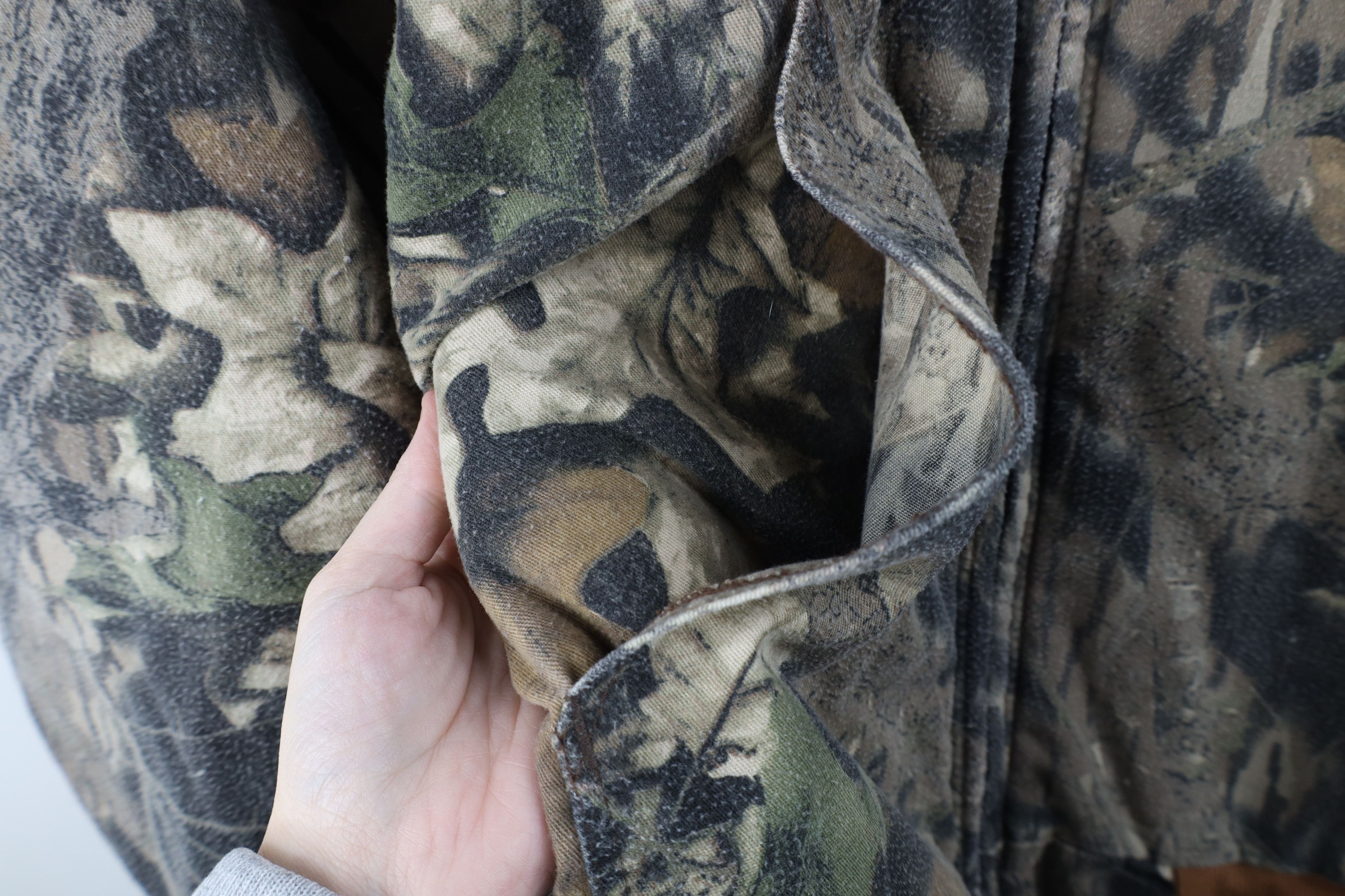 Vintage Vintage 90s Streetwear Camouflage Full Zip Hoodie Jacket USA Size US XXL / EU 58 / 5 - 5 Thumbnail