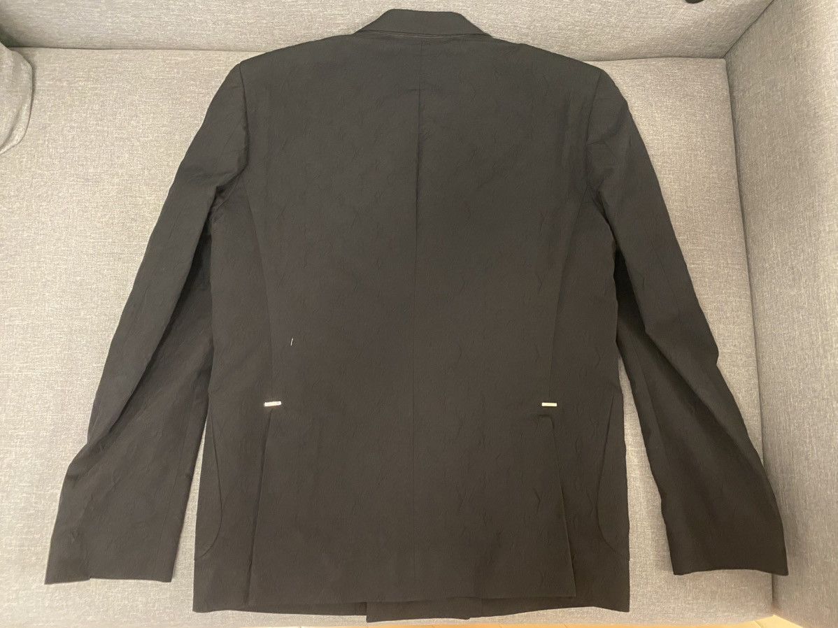 Louis Vuitton Louis Vuitton black monogram double breasted blazer 50 Size 50R - 3 Thumbnail