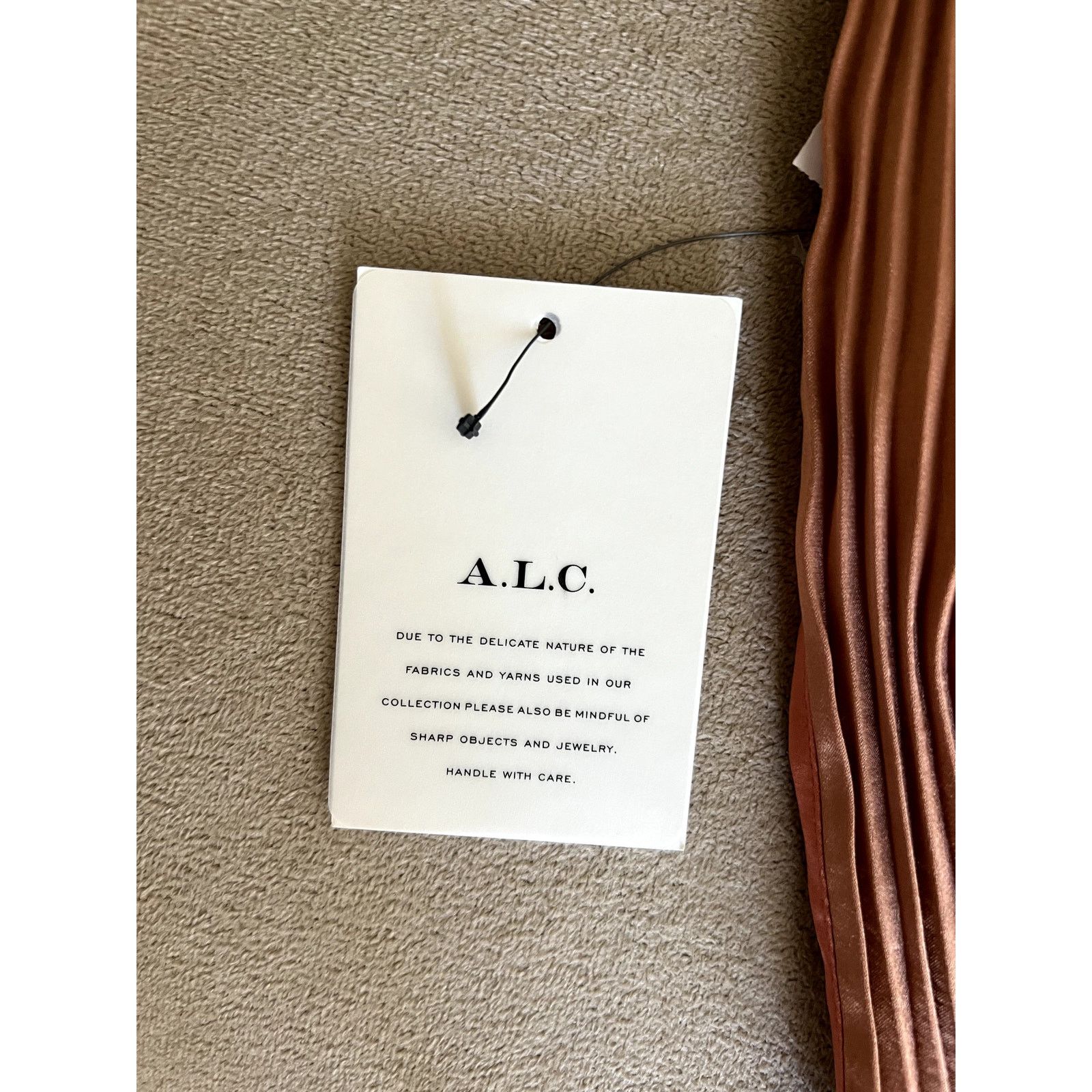A.L.C. A.L.C. Delfina Pleated One Shoulder Maxi Dress Size M / US 6-8 / IT 42-44 - 4 Thumbnail