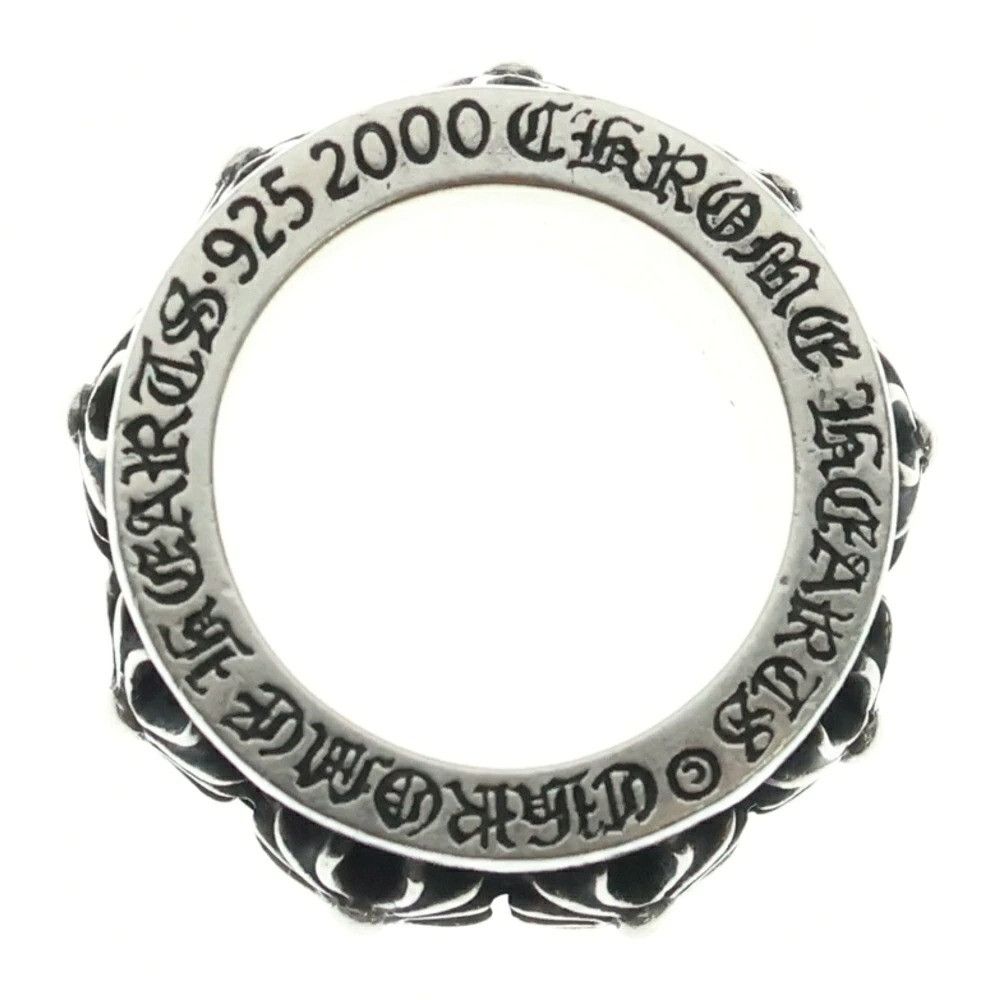 Chrome Hearts RARE! OFFER OK 🔥 9.5 CHROME HEARTS RING SPINNER CH X Size ONE SIZE - 5 Thumbnail