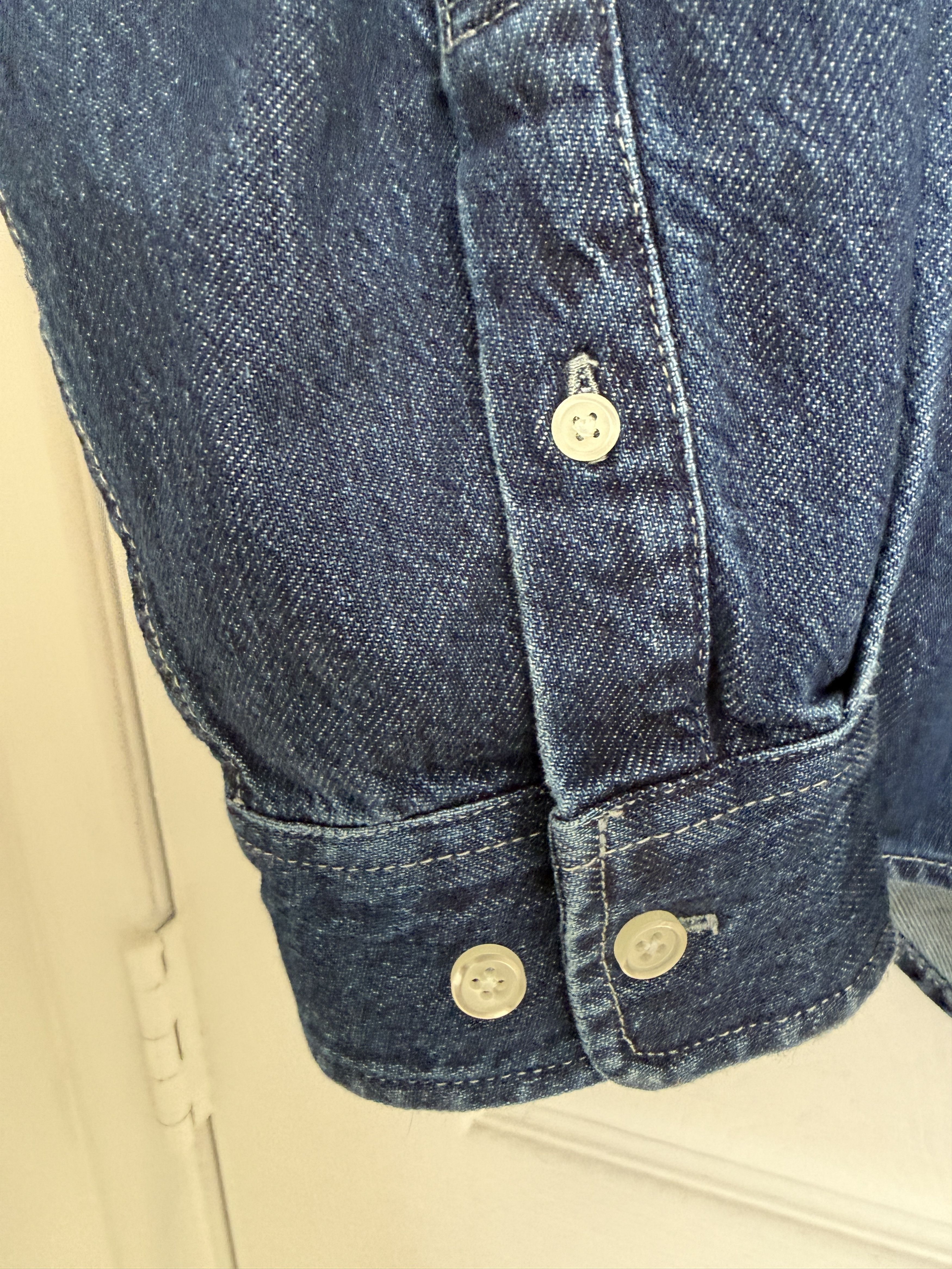 Supreme Small Box Denim Shirt FW 25 Size US L / EU 52-54 / 3 - 5 Thumbnail